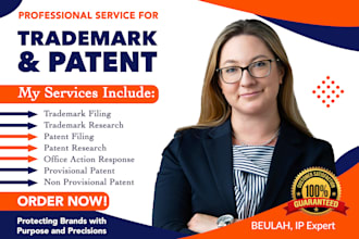 be your licensed trademark attorney, patent attorney, amazon brand registration