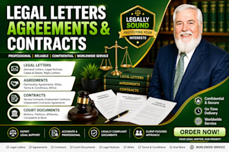 draft enforceable demand, dispute, complaint, and contract breach letters