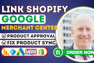 link shopify woocommerce with google merchant, fix  approve product feed error