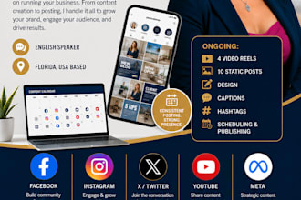 manage social media pages