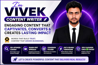write professional SEO optimized content that drives results