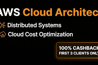design expert distributed system architecture and AWS cloud
