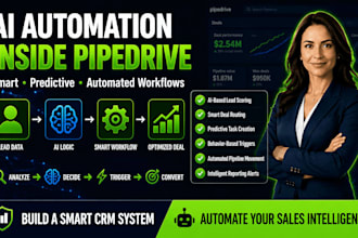 build ai powered automation inside pipedrive for advanced sales workflows