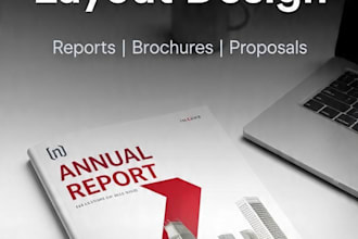 design professional indesign layout brochure and report