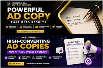write high converting ad copy and marketing copy