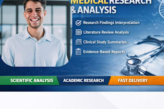 help with medical research and professional medical writing