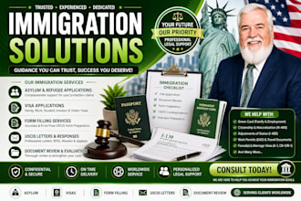 prepare uscis immigration forms, petitions, visas, green card and n400 documents