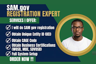 do sam gov nonprofit registration, obtain uei, cage code, business certification