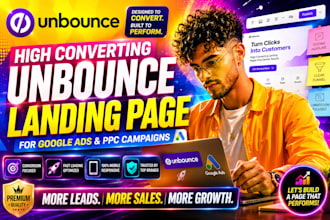 create unbounce landing page for google ads
