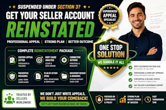 prepare an amazon section 3 suspension reinstatement appeal