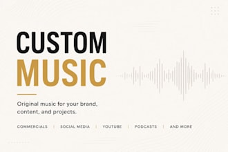 compose original commercial background music for your brand
