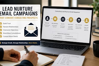 write lead nurture email campaigns that convert consulting prospects