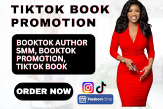 booktok promotion booktok marketing tiktok booktok author smm booktok video ads
