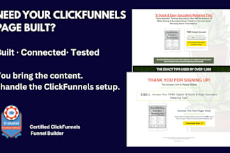 build your clickfunnels 2 landing page or sales funnel as a funnel hacker