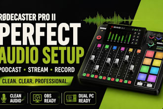 optimize rodecaster pro ii for broadcast ready podcast and live streaming