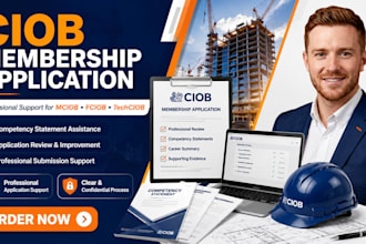 assist with ciob mciob,fciob and techciob membership application