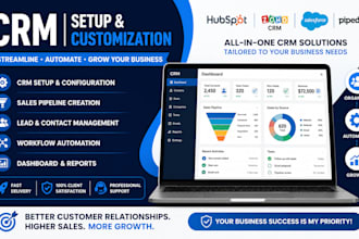 set up and customize your CRM for your business