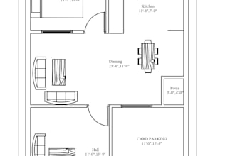 draw  profession autocad 2d floor plans andhouse plans