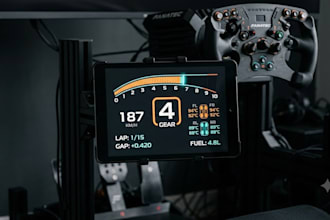 design a custom simhub dashboard and overlay for your sim racing rig