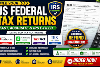 file US federal tax returns using turbotax, cash app taxes, taxact, irs e file