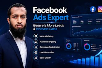 manage facebook ads to increase leads and sales