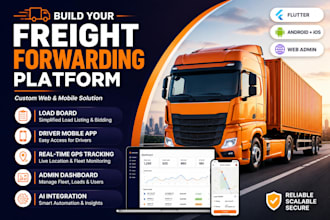 develop truck load board, freight dispatch and logistics software