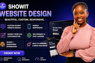 showit website design showit website redesign showit design showit website