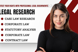 do legal research, case law, and legal opinion