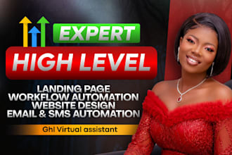 be your gohighlevel virtual assistant, go high level workflow automation expert