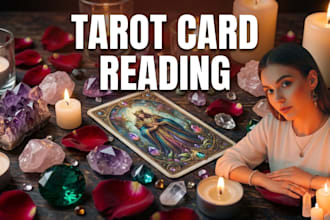 do detailed tarot card reading and answer your questions