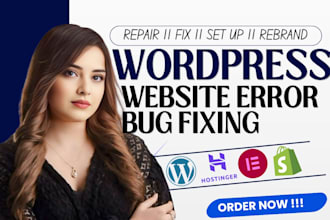 fix wordpress elementor website issues errors elementor woocommerce bugs fixing