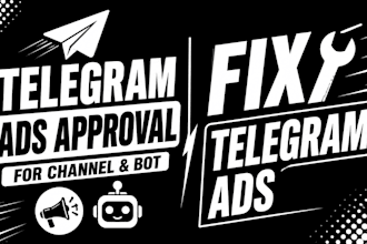 fix telegram ads, setup telegram ads campaign and telegram ads manager telegram