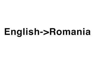 translate english to romanian and romanian to english