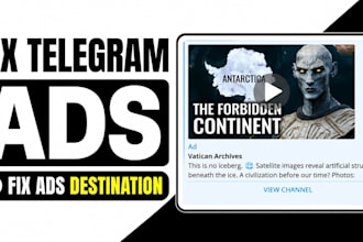 run telegram ads, fix telegram ads, fix ad destination, forex promotion telegram