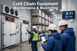 build cold chain logistics, cold storage, refrigeration hvac maintenance website