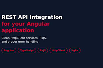 integrate a rest API into your angular application
