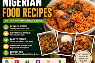 prepare nigerian dishes recipe for you and your family for any type of event
