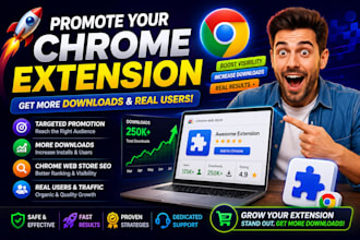 promote chrome extension, chrome web store, browser extension downloads