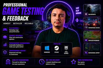 playtest your PC game with detailed, honest feedback