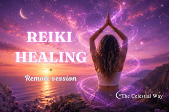 send you a remote reiki healing session