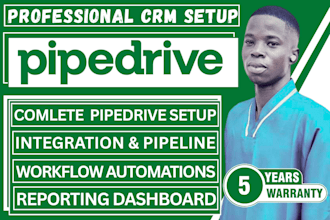 set up pipedrive crm for your business