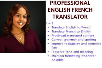 manually translate english to french or french to english