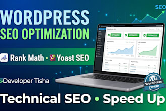 optimize your wordpress website with rank math or yoast SEO