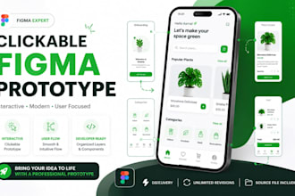 figma clickable prototype, figma design into prototype