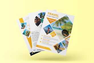 design amazing party, poster, banner flayers for you