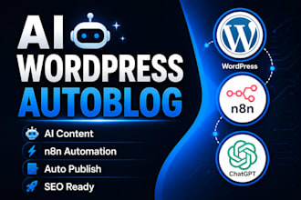 build a fully automated ai wordpress autoblog with n8n