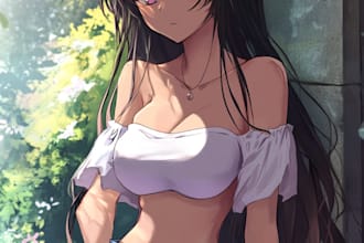 do a anime character