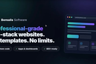 build a professional grade website