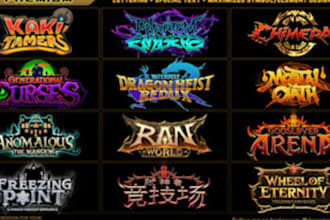 create gaming logo animation, esports, youtube video, twitch intro