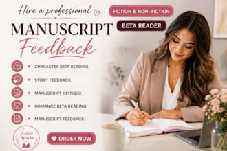 beta read romance beta reader manuscript feedback critique